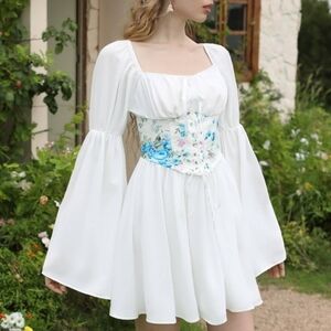 Shein Dirndl Beer Maiden Corset Dress Size S